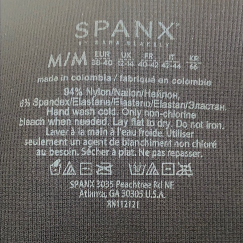 NWOT 2 Spanx Black Leggings size Medium 2 Pairs